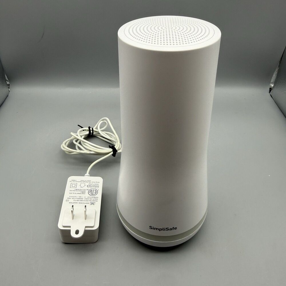 SimpliSafe SSBS3 Base Station Home Security System With Power Adapter